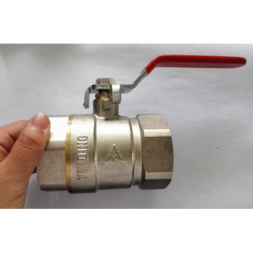 Válvula de esfera sanitária da água de bronze do encanamento com preço de fábrica (YD-1021-1)
